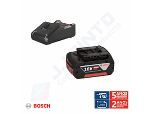 Conjunto 1 bateria 18V 4.0 Ah e carregador BOSCH