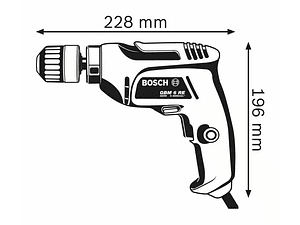 Berbequim GBM 6 RE BOSCH