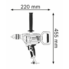 Berbequim e misturador GBM 1600 RE BOSCH