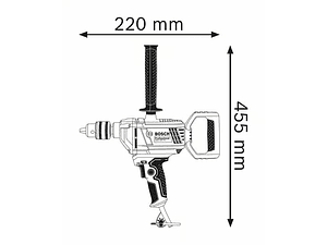 Berbequim e misturador GBM 1600 RE BOSCH