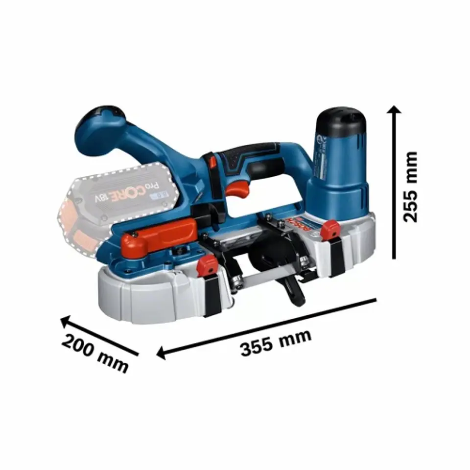 Serra de fita a bateria GCB 18V-63 BOSCH 3