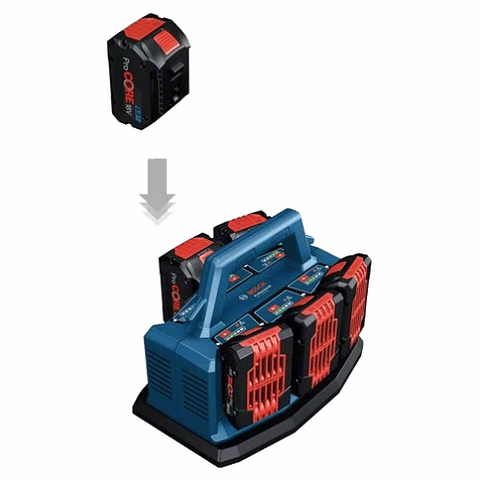 Multicarregador de 18 Volts GAL 18V6-80 BOSCH