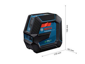 Nivel Laser de 2 linhas verdes GLL 2-15 G BOSCH