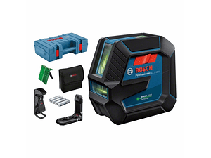 Nivel Laser de 2 linhas verdes GLL 2-15 G + Mala BOSCH