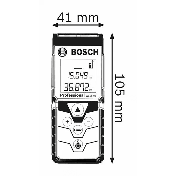 Medidor de distancias Laser GLM 40 BOSCH 3