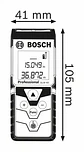 Medidor de distancias Laser GLM 40 BOSCH - Thumbnail 3