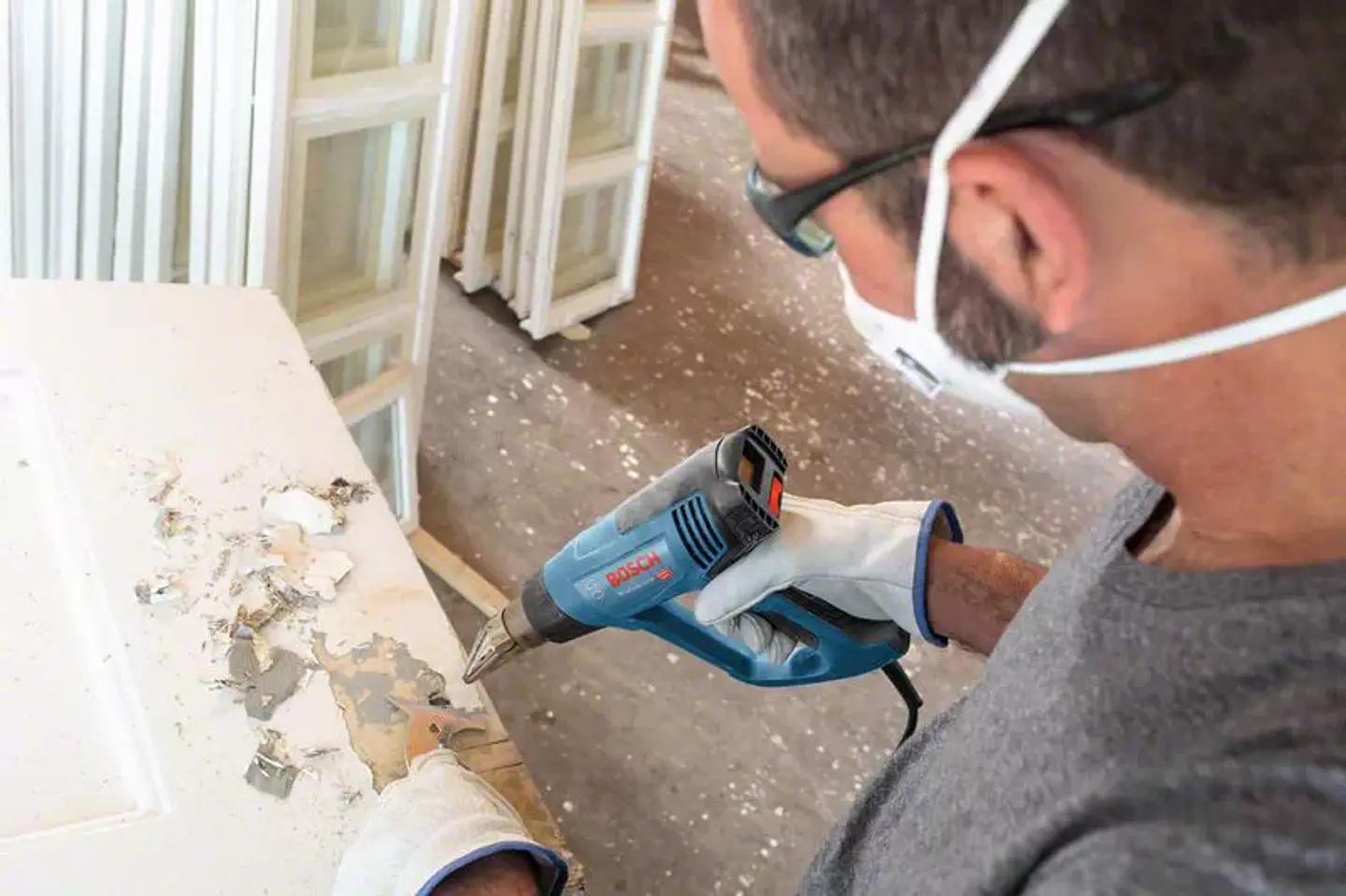 Soprador de ar quente GHG 20-63 + Mala BOSCH 5