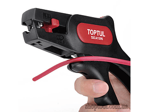 Alicate descarnar fio automático com dispositivo de corte - TOPTUL