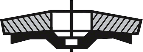 10 un. Disco de lixa em lamelas 115mm X571 Best para Metal BOSCH