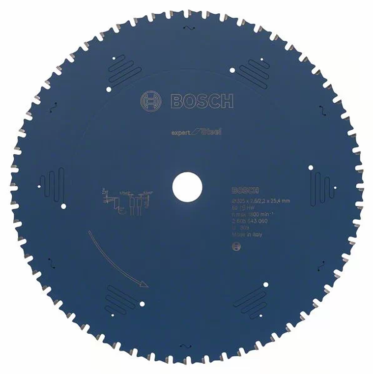 Discos de serra circular para Aço Expert for Steel BOSCH 1