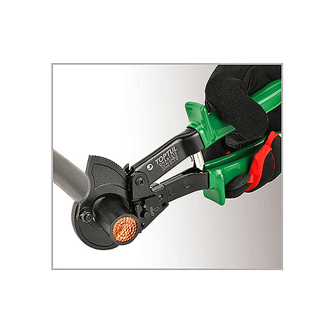 Alicate corta cabos com roquete TOPTUL