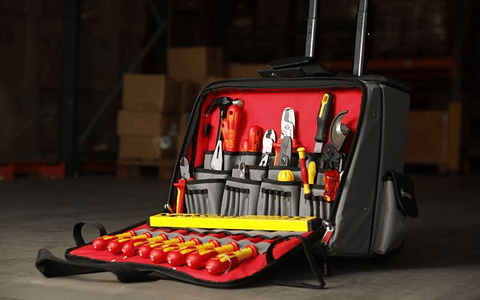 Mala de Ferramentas com Rodas para Técnicos C.K. Magma - MA2652