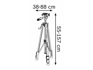 Tripé para a construção civil BT 150 BOSCH
