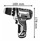 Aparafusadora a bateria 12 Volts GSR 12V-15 BOSCH + 25 Acessórios 3