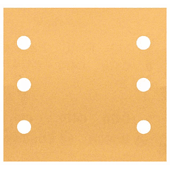 10 un. Folha de lixa 115x107mm C470 Best for Wood and Paint BOSCH