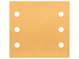 10 un. Folha de lixa 115x107mm C470 Best for Wood and Paint BOSCH