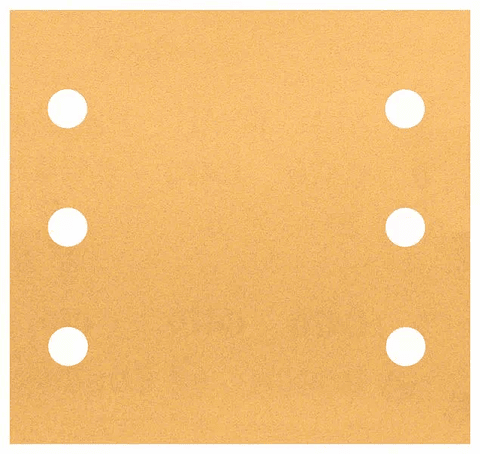 10 un. Folha de lixa 115x107mm C470 Best for Wood and Paint BOSCH