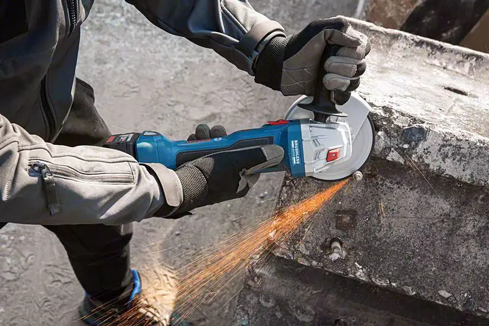 Rebarbadora sem escovas a bateria 115mm GWS 18V-7 BOSCH 5