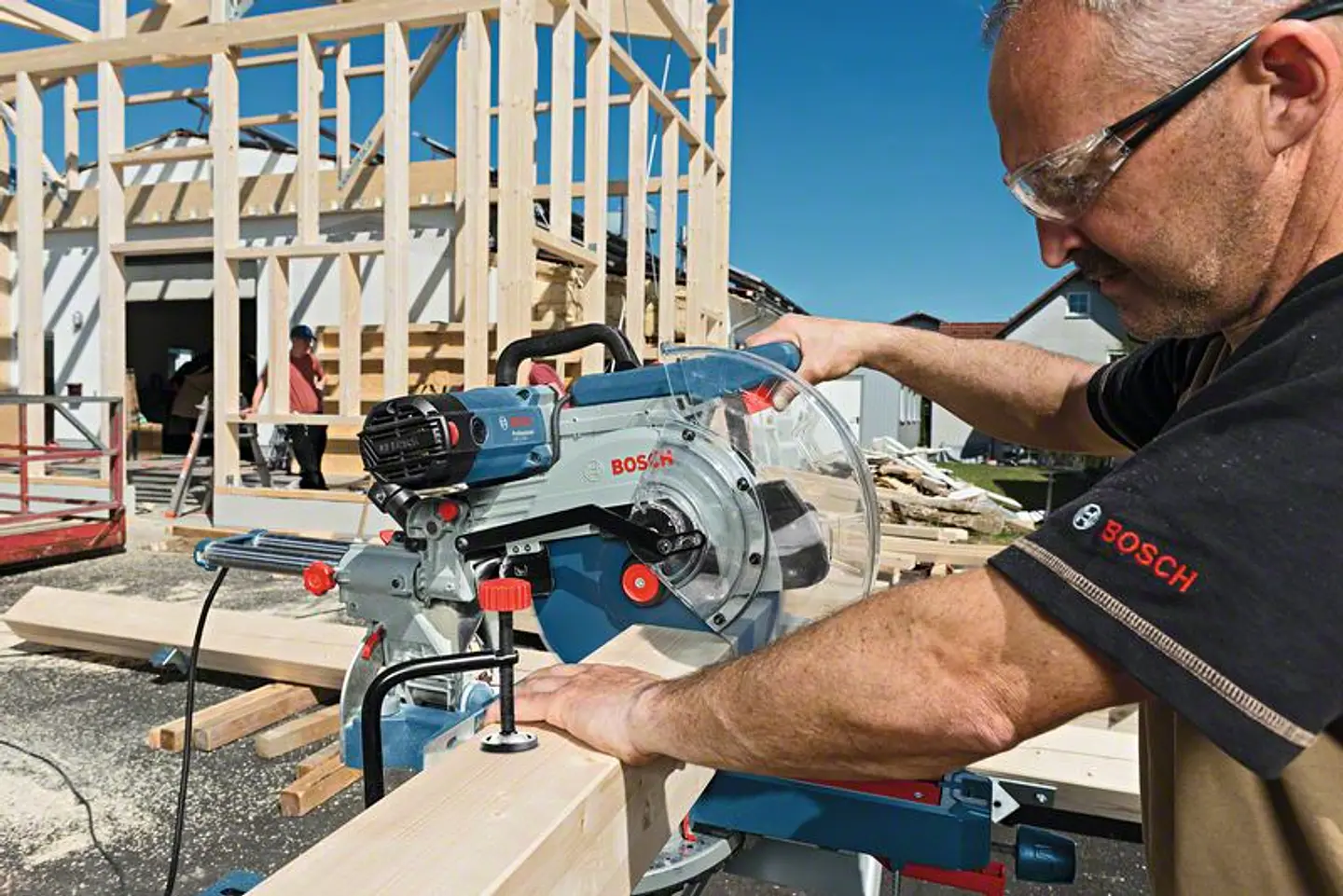 Serra de meia esquadria GCM 12 SDE BOSCH 5