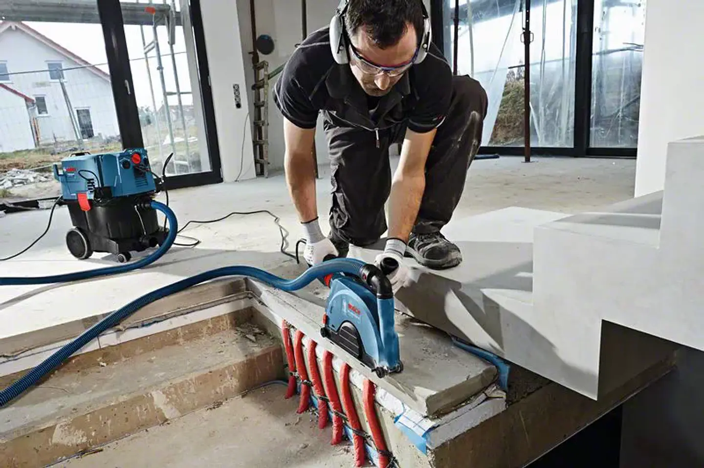 Colector de pó para rebarbadoras 230mm GDE 230 FC-T BOSCH 2