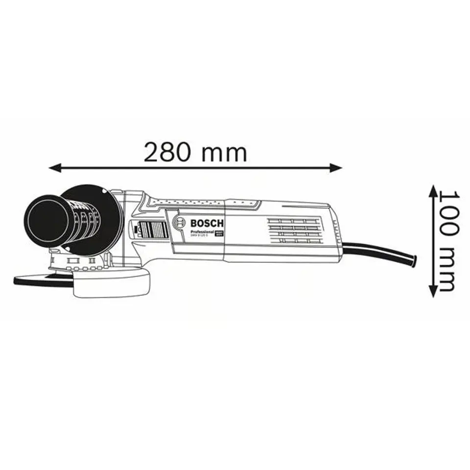 Rebarbadora X-LOCK com regulador de velocidade GWX 9-115 S BOSCH 3