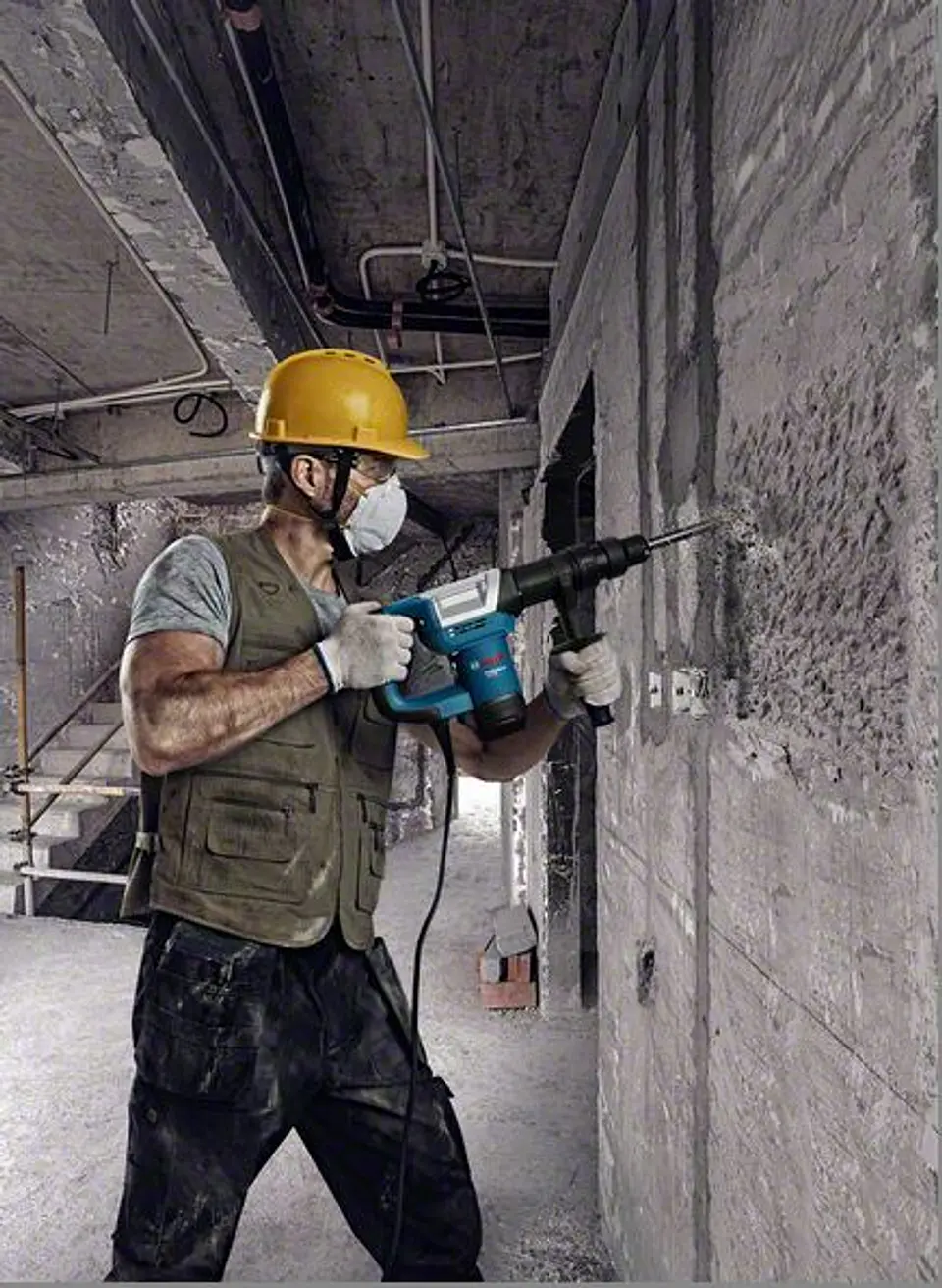Martelo demolidor SDS Max GSH 5 BOSCH 3