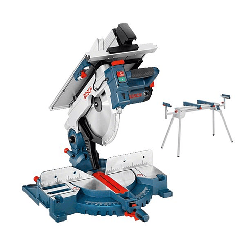 Serra combinada GTM 12 JL com mesa de trabalho GTA 2600 BOSCH