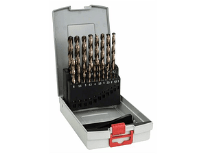 Conjunto de brocas para INOX HSS Cobalto BOSCH (19 brocas)