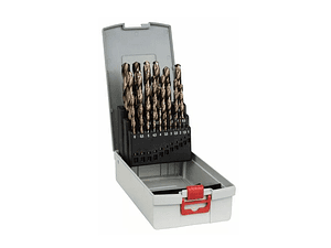 Conjunto de brocas para INOX HSS Cobalto BOSCH (25 brocas)