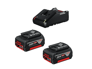Conjunto 2 baterias 18V 4.0 Ah e carregador BOSCH
