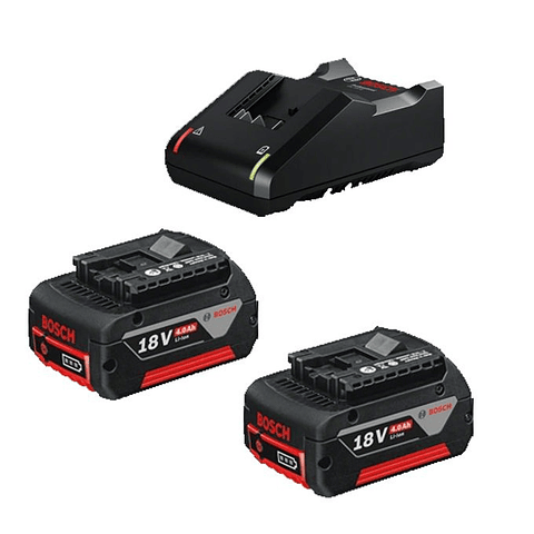 Conjunto 2 baterias 18V 4.0 Ah e carregador BOSCH
