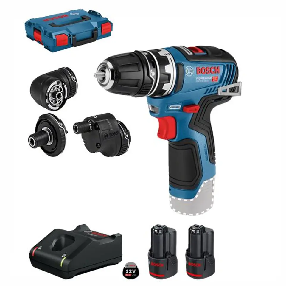 Aparafusadora sem escovas a bateria 12V - 5 em 1 GSR 12V-35 FC BOSCH 1