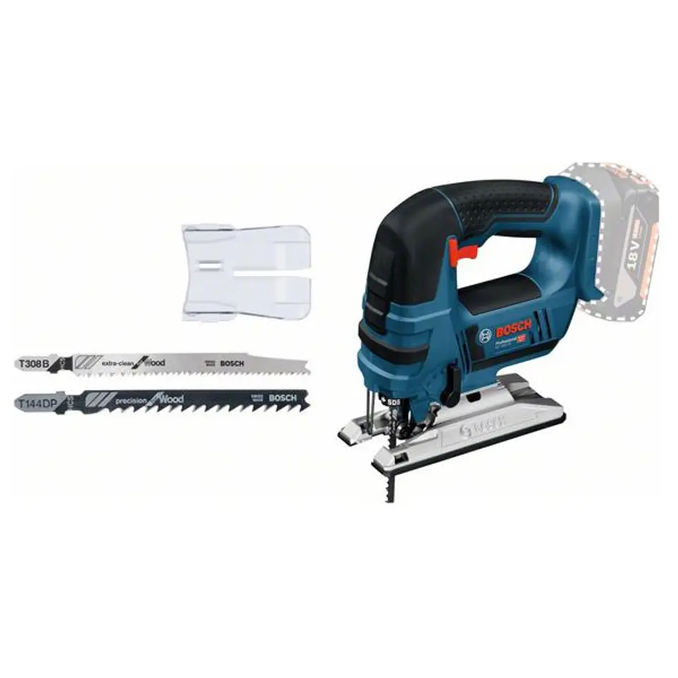 Serra vertical tico tico a bateria 18 Volts GST 18V-LI B BOSCH 1