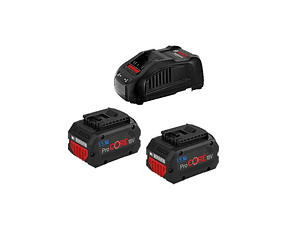 Conjunto 2 baterias ProCORE18V 5.5Ah + carregador BOSCH
