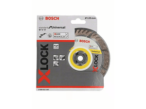 Disco de corte universal diamante X-LOCK 125mm BOSCH