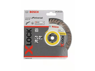 Disco de corte universal diamante X-LOCK 125mm BOSCH