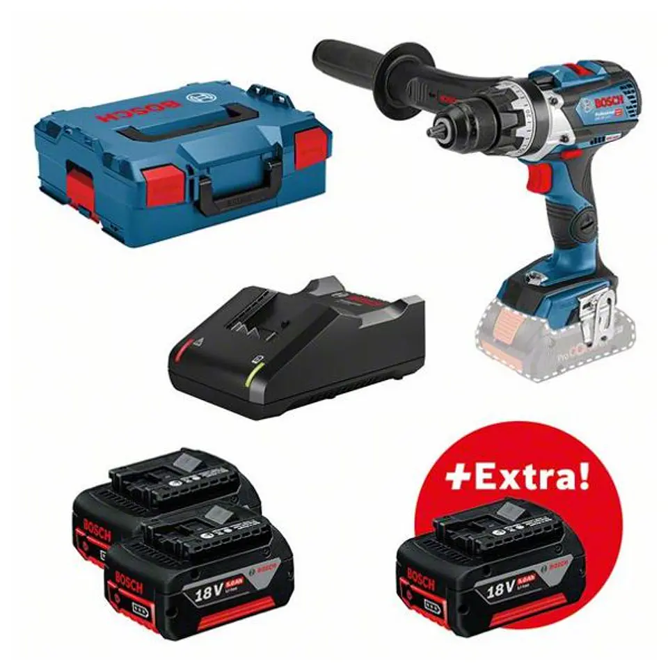 Aparafusadora sem escovas 18V GSR 18V-110 C BOSCH 2