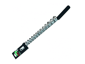 Jogo chaves de caixa 1/4'' 6 Faces TOPTUL