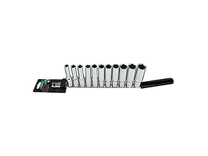 Jogo chaves de caixa longas 1/2'' 6 Faces TOPTUL