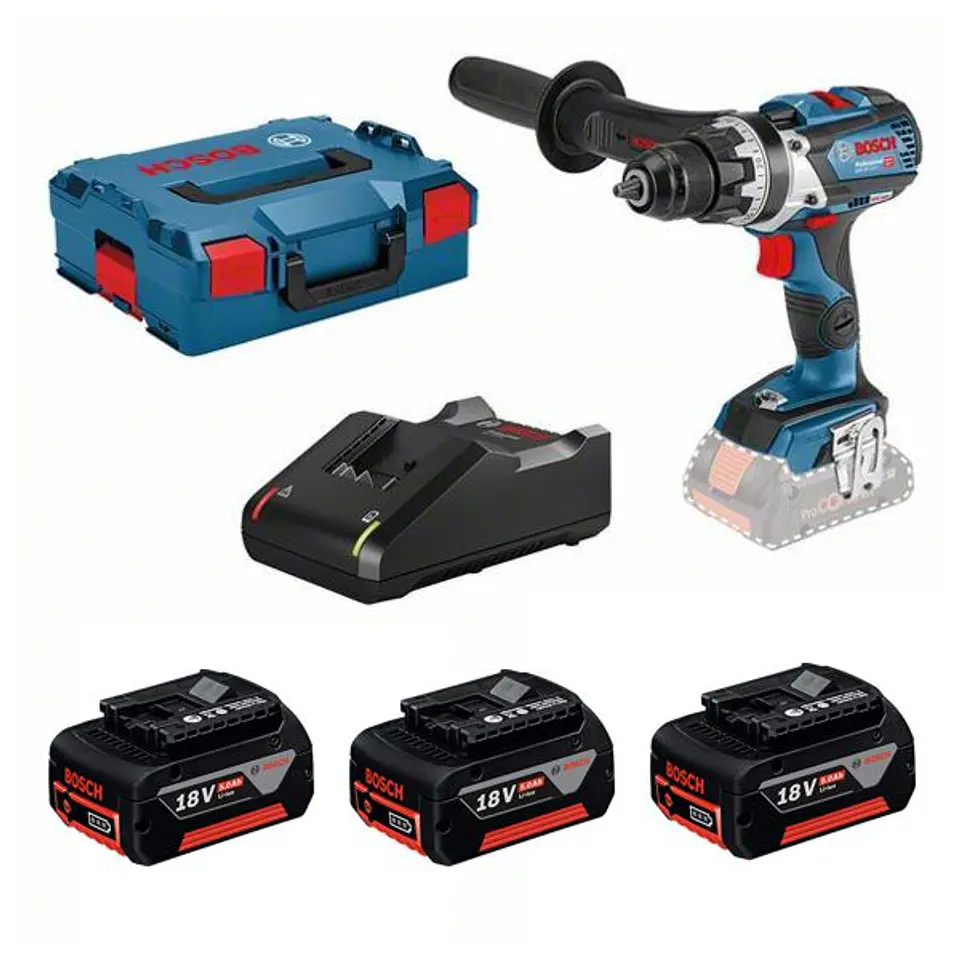 Aparafusadora sem escovas 18V GSR 18V-110 C BOSCH 1