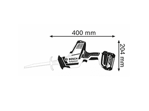 Serra sabre a bateria 18V GSA 18V-LI C BOSCH