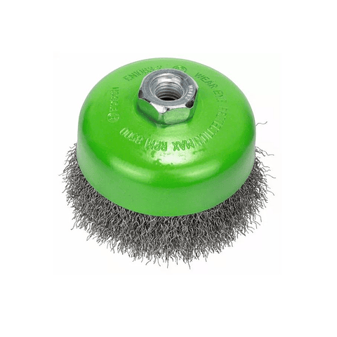 Catrabucha 100mm para rebarbadora tipo tacho clean for inox BOSCH