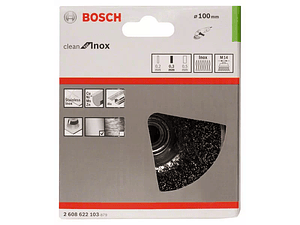 Catrabucha 100mm para rebarbadora tipo tacho clean for inox BOSCH