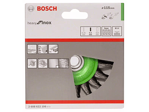 Catrabucha 115mm em disco heavy for inox arame entrançado BOSCH