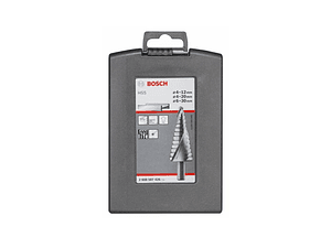 Conjunto 3 brocas escalonadas para metal HSS BOSCH