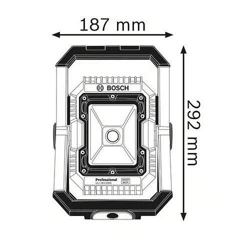 Projector sem fio GLI 18V-1900 BOSCH