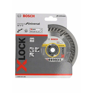 Disco de corte X-LOCK Standard for Universal 115mm BOSCH