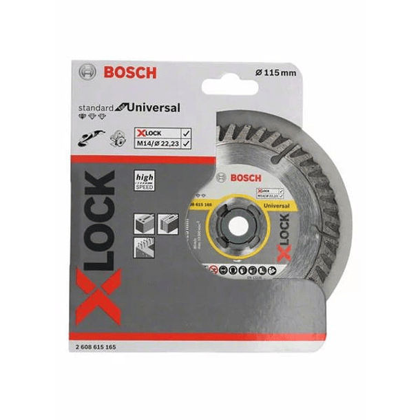 Disco de corte X-LOCK Standard for Universal 115mm BOSCH 2