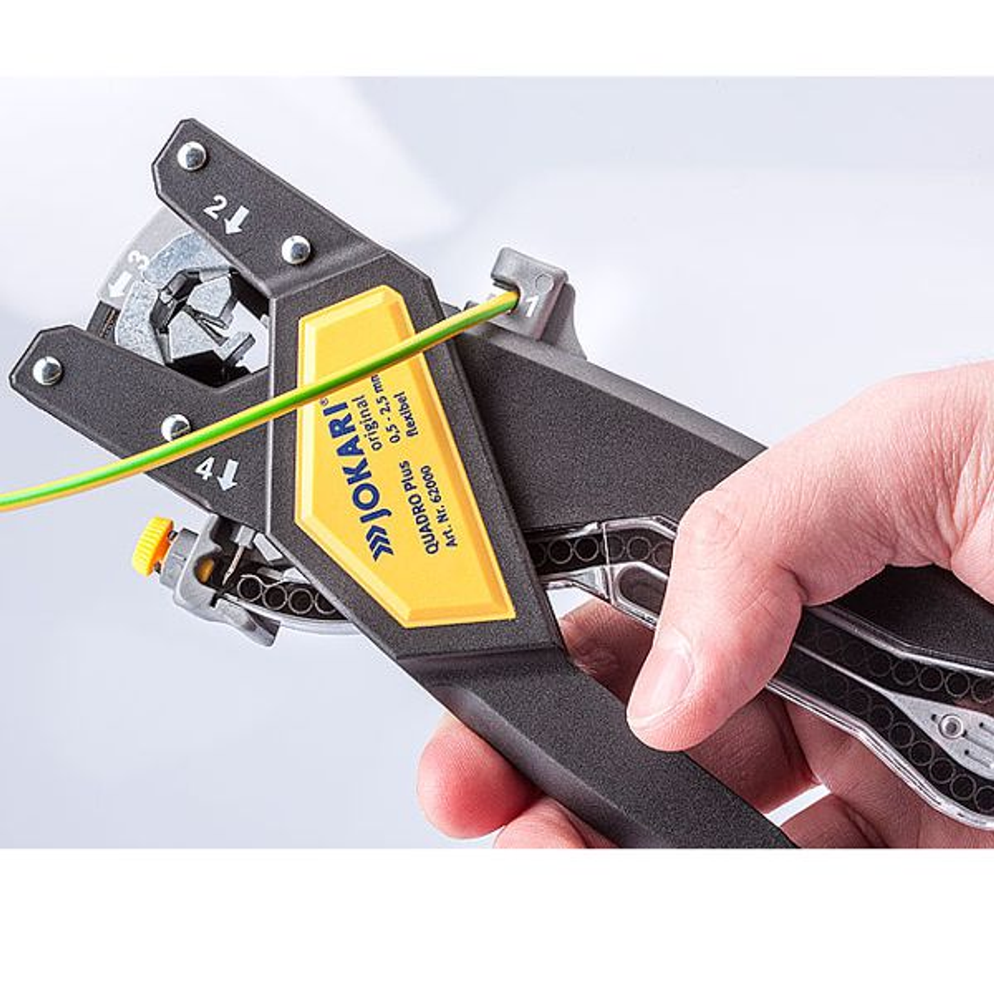 Alicate cortar descarnar e cravar fios QUADRO Plus JOKARI 5