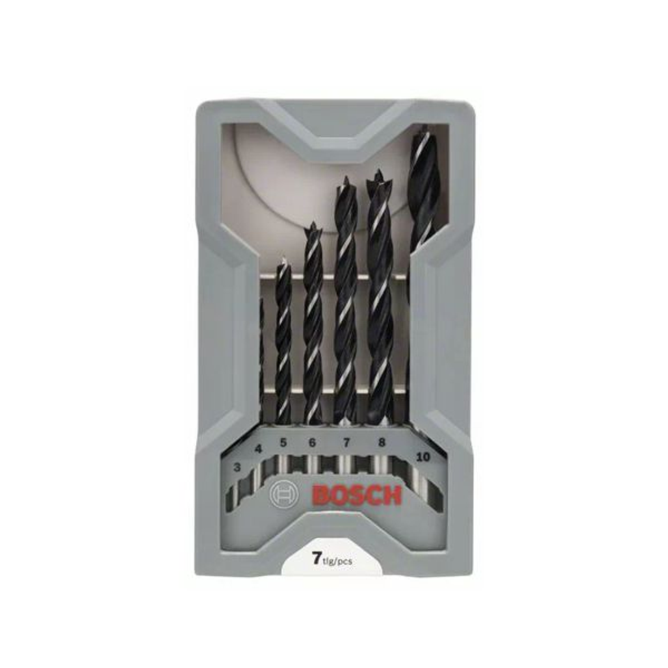 Conjunto de 7 brocas para madeira BOSCH 2